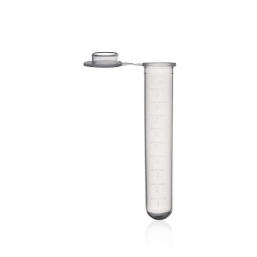 centrifuge tube with hinged lid